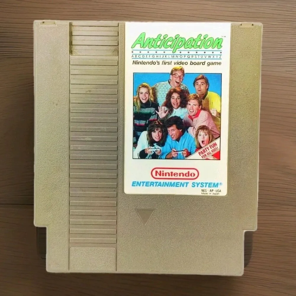 Anticipation (Nintendo, NES, 1988) Vintage Video Game 80s